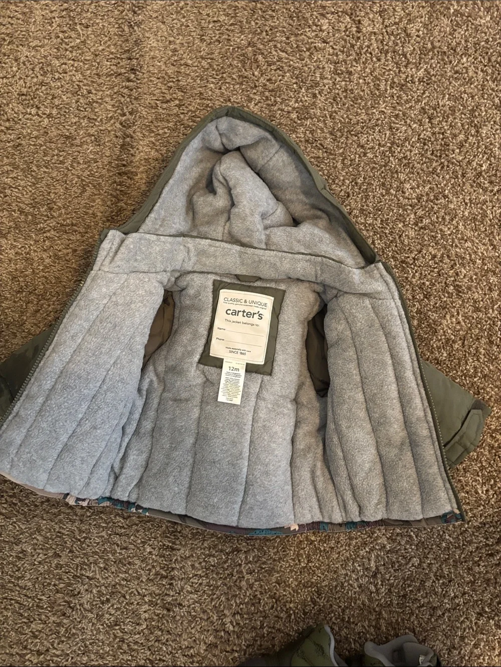 Carters carter jacket